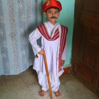 How to dress up a child as Bal Gangadhar Tilak